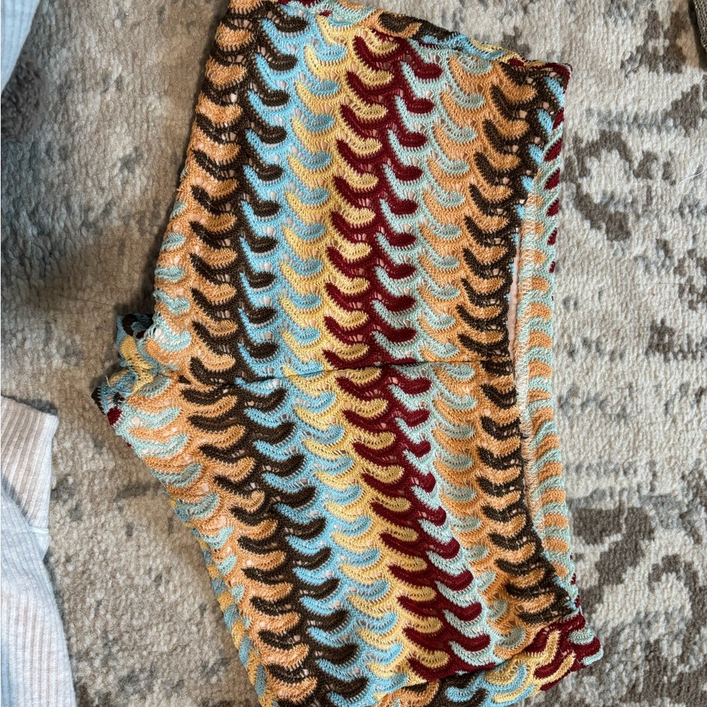 SHEIN Multicolor Knit Skirt